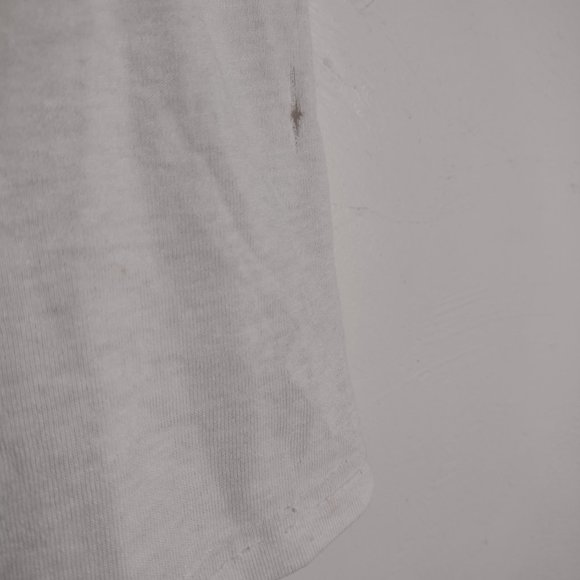 Vintage 80's Black Flag Shirt Size Large Distressed - Picture 5 of 6